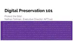 Digital Preservation 101: Protect the bits!